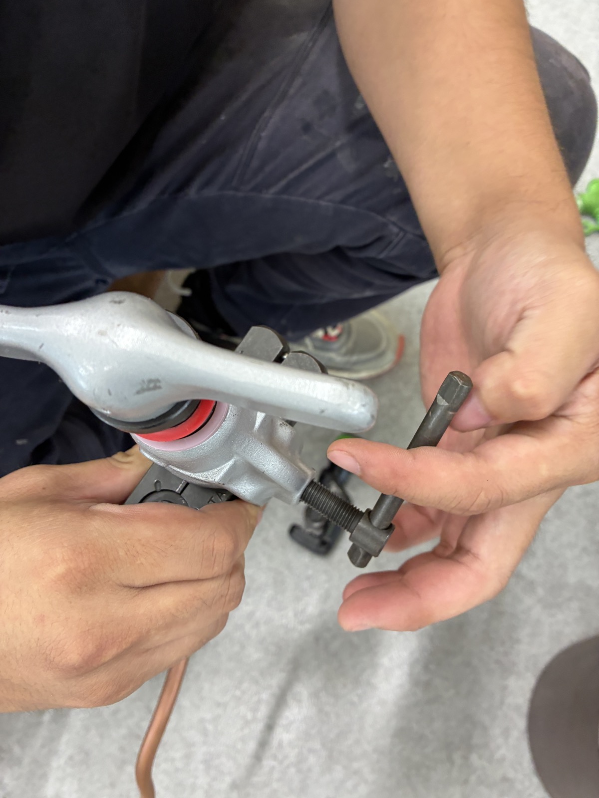 講師の作業を見るだけでは終わらない